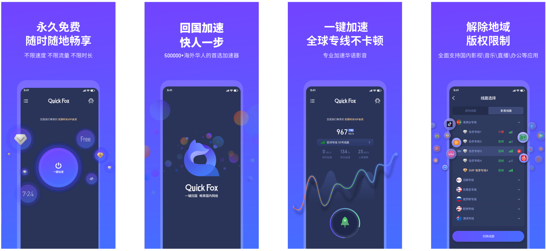 quickfox回国加速器
