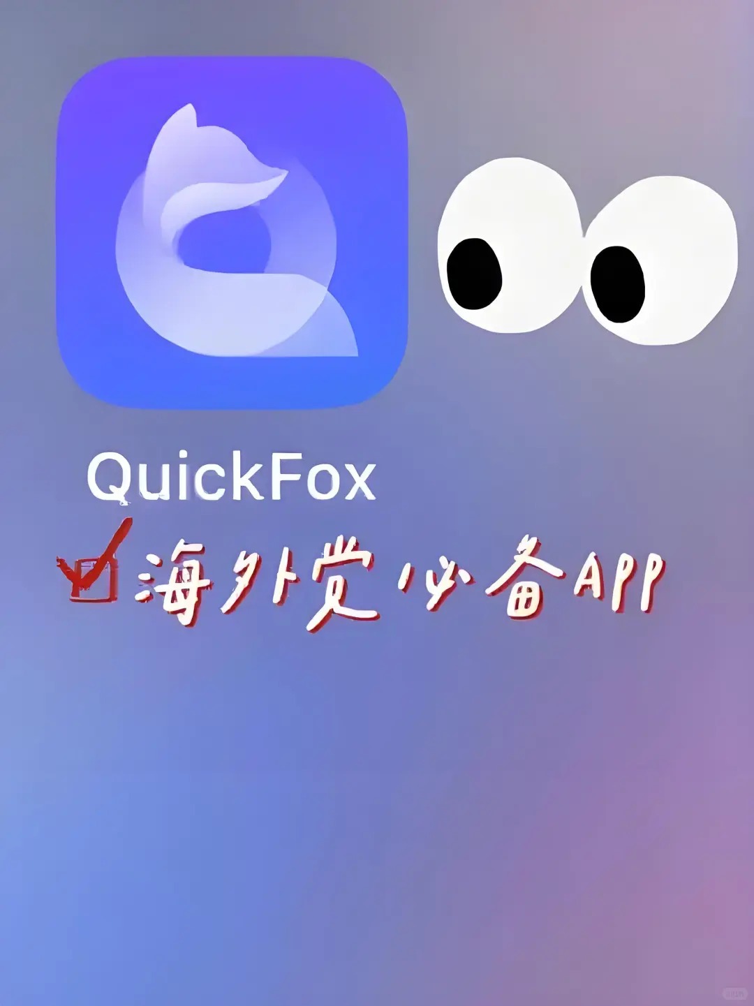 quickfox回国加速器