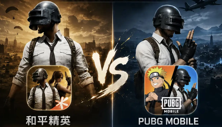 和平精英与pubg的区别